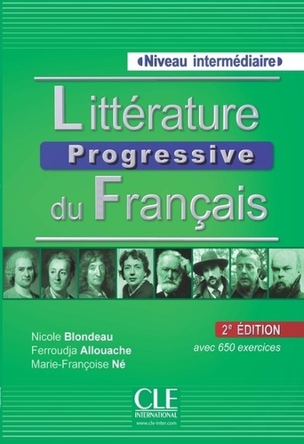 Nicole Blondeau et Ferroudja Allouache - Littérature progressive du français - Niveau intermédiaire. 1 CD audio