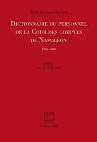 Dictionnaire du personnel de la Cour des comptes de Napoléon (1807-1808)