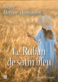 Le ruban de satin bleu
