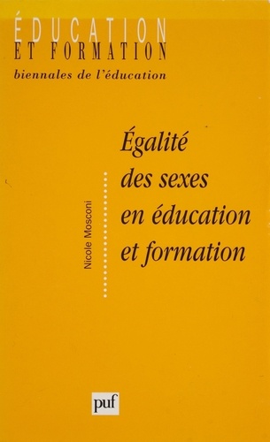 Égalité des sexes en éducation et formation