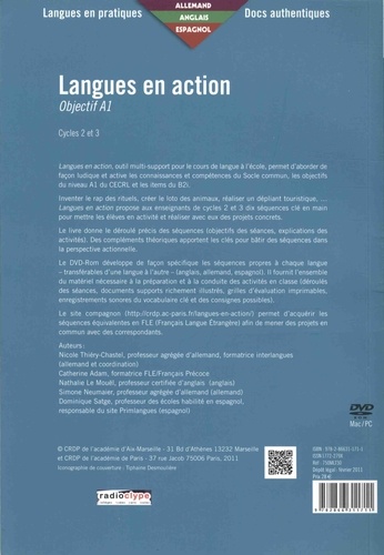 Langues en action. Objectif A1  avec 1 DVD