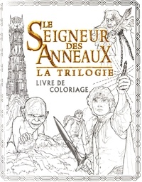 Nicolette Caven - Le Seigneur des Anneaux la trilogie - Livre de coloriage.
