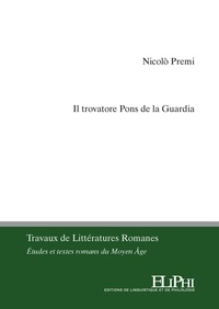 Nicolo Premi - Il trovatore Pons de la Guardia.