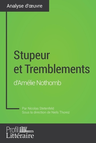 Stupeur et Tremblements d'Amélie Nothomb