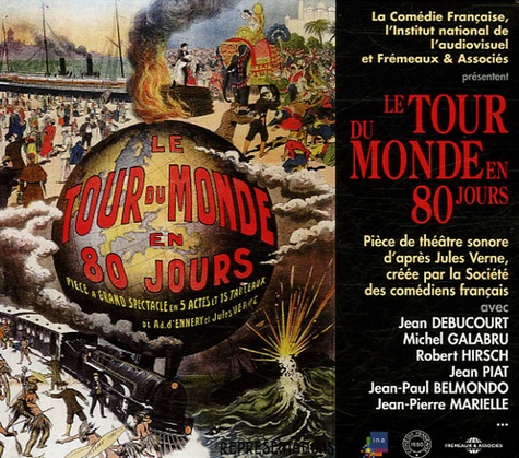 Le tour du monde en 80 jours  2 CD audio