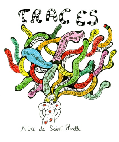 Niki de Saint Phalle - TRACES. - Une autobiographie, remenbering 1930-1949.