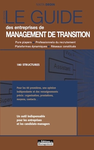 Nikita Droin - Le guide des entreprises de management de transition.