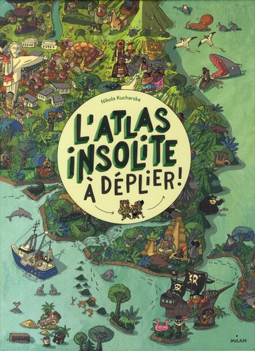 L'atlas insolite à déplier