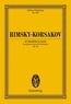 Nikolaï Rimsky-Korsakov - Eulenburg Miniature Scores  : Scheherazade - Suite symphonique. op. 35. orchestra. Partition d'étude..