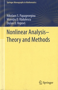 Nikolaos S. Papageorgiou et Vicentiu Radulescu - Nonlinear Analysis - Theory and Methods.