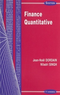 Niladri Singh et Jean-Noël Dordain - Finance quantitative.