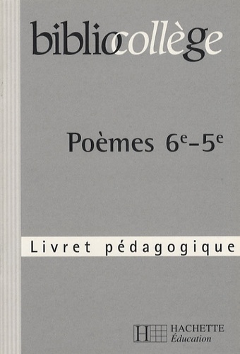 Niloufar Sadighi - Poèmes 6e-5e - Livret pédagogique.