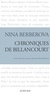 Nina Berberova - Chroniques de Billancourt - Récits.