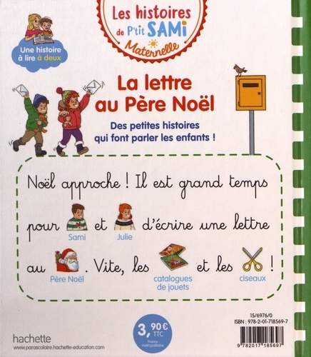 Les histoires de P'tit Sami Maternelle  La lettre au Père Noël