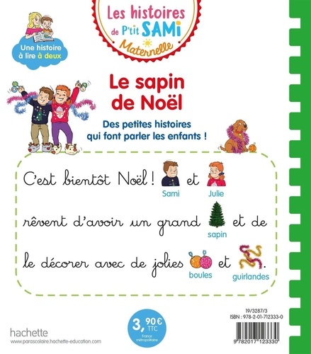Les histoires de P'tit Sami Maternelle  Le sapin de Noël