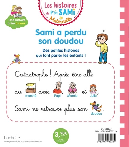 Les histoires de P'tit Sami Maternelle  Sami a perdu son doudou