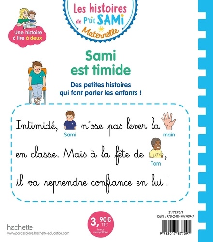 Les histoires de P'tit Sami Maternelle  Sami est timide