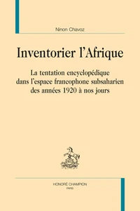 Inventorier l'Afrique
