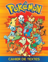  Nintendo - Cahier de texte Pokémon - 2016-2017.