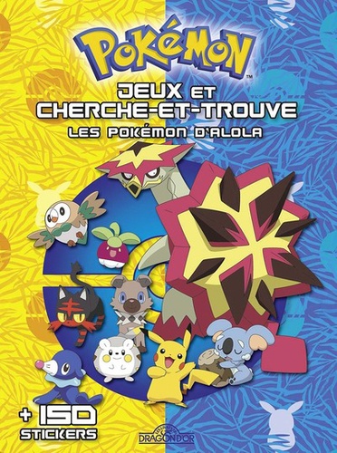  Nintendo - Jeux et cherche-et-trouve Les Pokémon d'Alola.