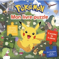  Nintendo - Mon livre puzzle Pokémon - 5 puzzles de 6 pièces.