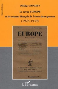 La revue Europe et les romans français de l'entre-deux-guerres (1923-1939)