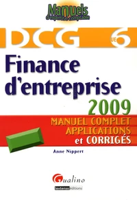 Finance d'entreprise DCG6