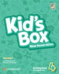 Kid's Box New Gen Level 4 Activity Book with Digital Pack