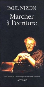 Marcher à l'écriture