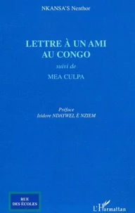 Lettre à un ami au Congo