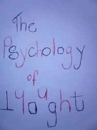 The Psychology of Thought