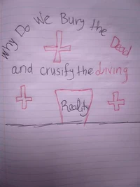Why Do We Bury The Dead &amp; Crusify The Living
