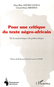 Pour une critique du texte négro-africain