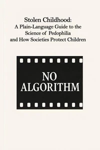 Stolen Childhood: A Plain-Language Guide to the Science of Pedophilia—and How Societies Protect Children