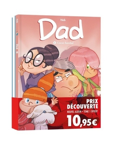 Dad Tome 1 et 8 Pack en 2 volumes : Filles à papa ; Cocon familial. Avec le tome 1 offert