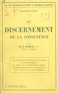 Le discernement de la conscience