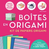 Boîtes en origami