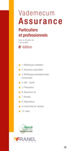 Vademecum de l'Assurance des professionnels et particuliers