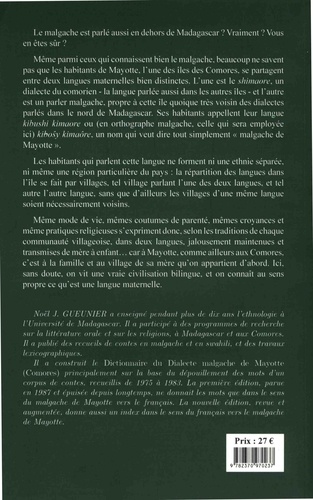 Dictionnaire du dialecte malgache de Mayotte (Comores)  édition revue et corrigée