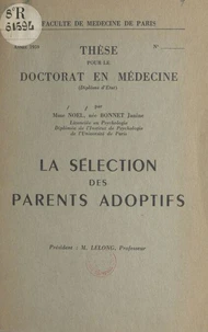 La sélection des parents adoptifs