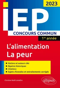 Concours commun IEP 1re année