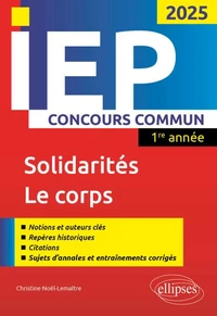 Concours commun IEP 1re année