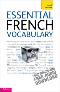 Noel Saint-Thomas - Essential French Vocabulary: Teach Yourself.
