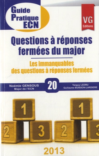 Noémie Gensous - Questions à réponses fermées du major.