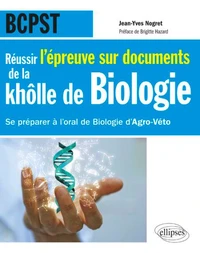 Réussir l'épreuve sur documents de la khôlle de Biologie BCPST