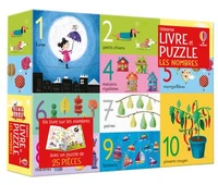 Livre et puzzle les nombres
