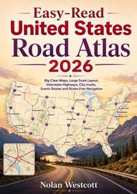 Easy-Read United States Road Atlas 2026
