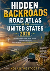 Hidden Backroads Road Atlas of the United States 2026