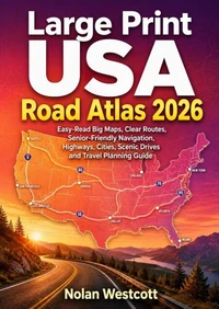Large Print USA Road Atlas 2026