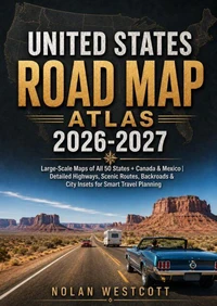 United States Road Map Atlas 2026-2027